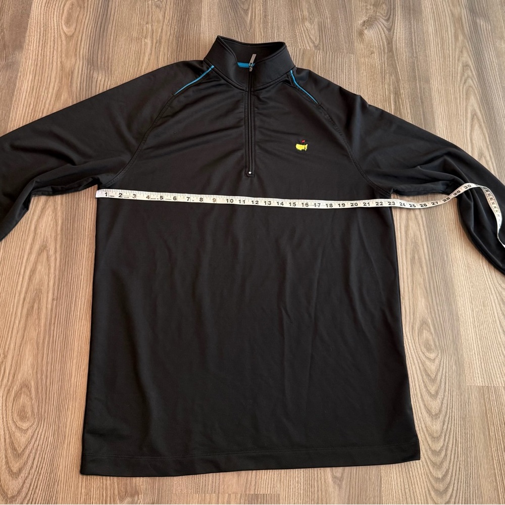 Masters Tech Performance Quarter Zip Pullover Bla… - image 3